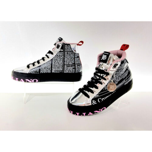 Black & Silver J.G Hi-Top