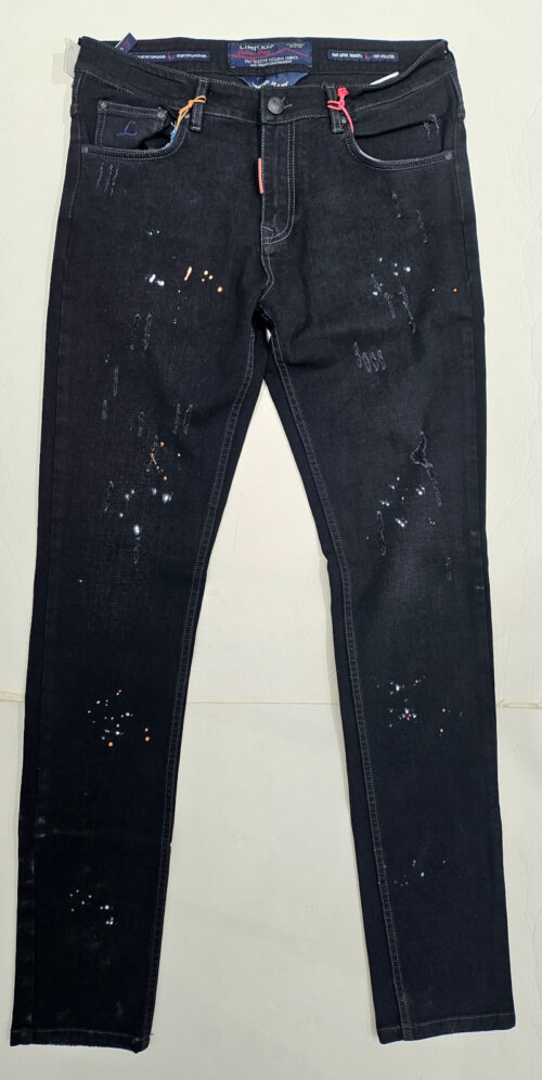 Black Paint Limited Jeans