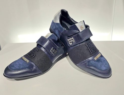 Blue RB Strap Sneaker