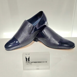 Moreschi Blue Slip on