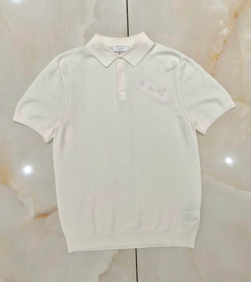 White DIKTAT Polo