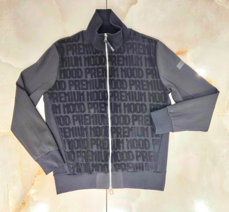 Black Premium Mood Track Top