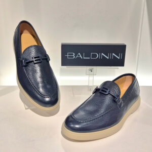 Baldinini Blue Classic Loafer