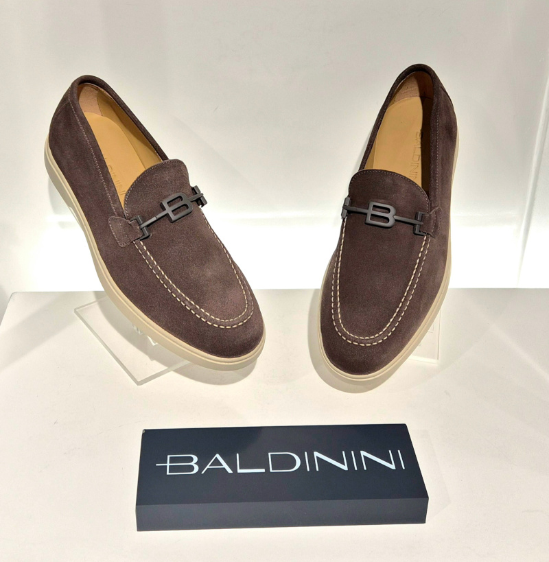Brown Baldinini Suede